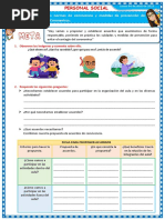 D1 Establecemos Normas de Convivencia y Medidas de Prevención de Contagio Del Coronavirus