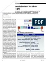 Broadband Channel Simulator For Robust Satellite Link Designs