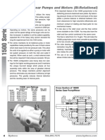 Roller Bearing Gear Pumps and Motors (Bi-Rotational) : High Performance Features