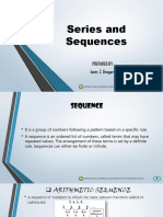 Series and Sequences - LESSON 3