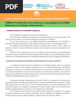 Modulo 2, Problemática de Roedores y Otras Plagas en La CABA. Guía para Equipos de Salud 2017