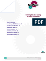 Getting Started Using ADAMS/Vibration