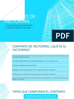 Contrato de Factoring