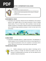 Chapter 9 Contemporary Social Issues