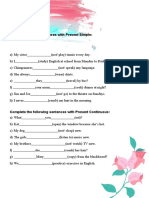 Practica Seminario Present Simple Vs Present Continous 10 08 22