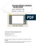 Manual de Instruções DA300-TOUCH-1.6