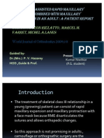 Surgically Assisted Rapid Maxillary Expansion Combined With Maxillary