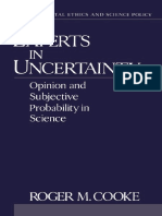 Experts in Uncertainty