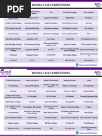 100 Case Competitions 