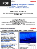 Applying CORBA in Military Combat System - Presentation-FINAL