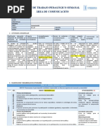 PLAN PEDAGÓGICO 01 Comunicación 3RO Y 4TO