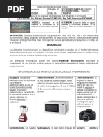 Guia #1 Tecnología 4° Periodo 2°