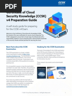 Certificate of Cloud Security Knowledge (CCSK) v4 Preparation Guide