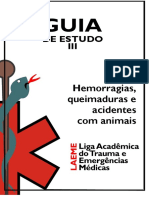 GUIA IV - Hemorragias, Queimaduras e Acidentes Com Animais Peçonhentos