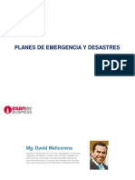 Evaluacion de Planes de Emergencia Esan 1121