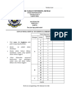 Ujian Pengesanan Tingkatan 4 Kertas 2 2021