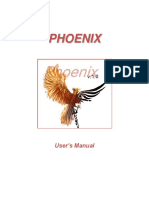 SIRIUS - Users SW Manual Phoenix (CSO) - V1.0