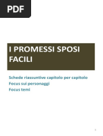 I Promessi Sposi Facili. Schede Riassuntive Capitolo Per Capitolo. Focus Sui Personaggi e Tematiche by Pierre Papier