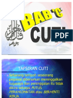 1 - Bab C - Cuti