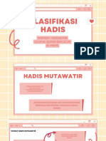 Klasifikasi Hadis