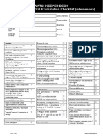 Watchkeeper Deck Oral Examination Checklist: (Aide Memoire)