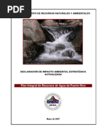 Plan Integral de Recursos de Agua de PR 2007