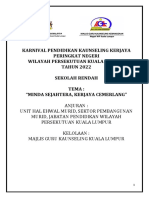 Garis Panduan Karnival Pendidikan Kaunseling Kerjaya Sekolah Rendah 25.07.2022