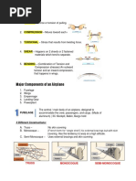 Aircraft Stress & Major Components of An Aircraft