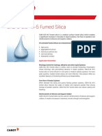 Cab-O-Sil M-5 Fumed Silica: Name of Library Here Datasheet Number Hydrophilic Fumed Silica