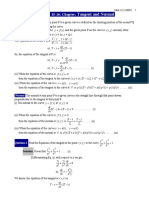 Tangent and Normal