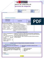 18 de Agosto - Euc. Física - Ejerc de Relajación - Iv Ciclo