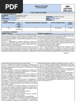 Plan Anual de Estudios Sociales 2022