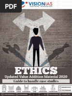 Vision VAM 2020 (Ethics) Guide To Handle Case Studies