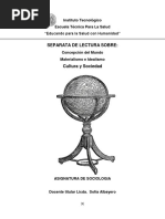 SEPARATA Concepción Del Mundo Materialismo Cultura y Sociedad