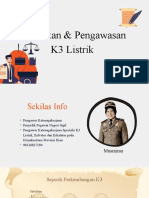 Kebijakan & Pengawasan K3 Listrik