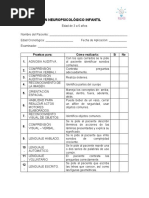 Examen Neuropsicológico Infantil