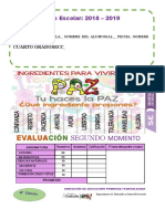 Examen 4to Segundo Trimestre 18-19