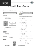 IV Bim - 4to. Año - Raz. Mat. - Guía 1 - Factorial de Un Nú