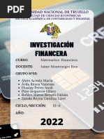 Informe Matematica Financiera