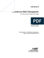 Ransomware Risk Management:: NISTIR 8374