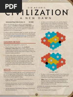 Golden Rules: Sid Meier's Civilization: A New Dawn