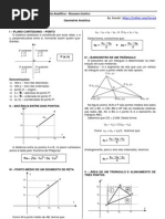 M1.3ano - Geometria - Analitica - 0 Resumo