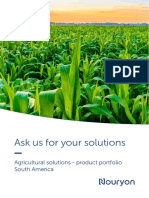 Ask Us For Your Solutions: Agricultural Solutions - Product Portfolio South America