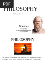 Philosophy: BY: Ralph Tolentino