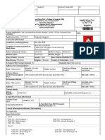 Addmission Form BFC