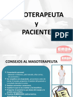 MASOTERAPEUTA y PACIENTE