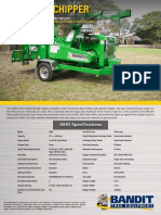 18HD Specifications: Powerful, Efficient Feed System With 32Cc Hydraulic Drive Motors