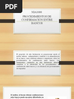 NIA1000 Procedimientos de Confirmación Entre Bancos