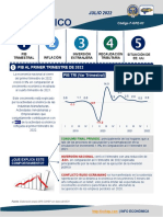 Boletín Económico de Julio 2022