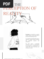 Module 2 - Art & The Perception of Reality-1